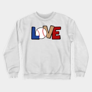 Baseball Love Crewneck Sweatshirt